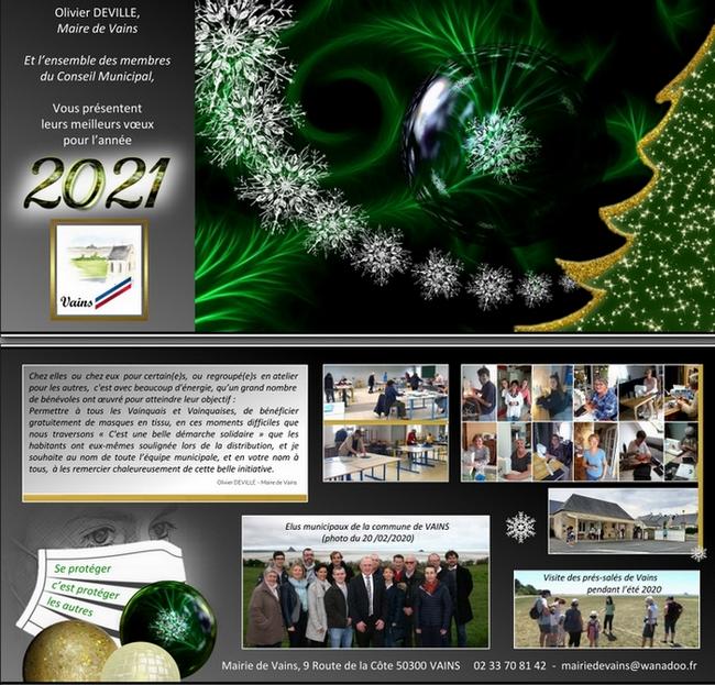Carte voeux 2021 vsign mail