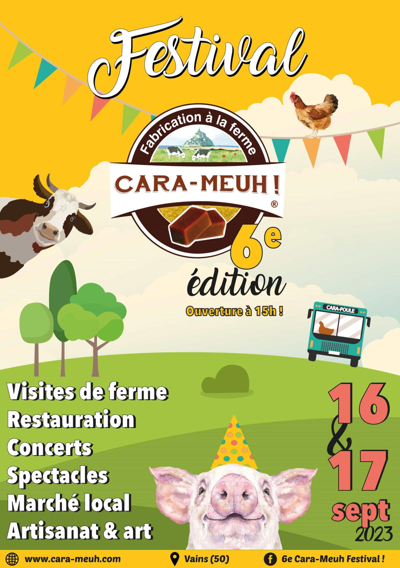 Cara-Meuh Festival 16 & 17 Sept 2023