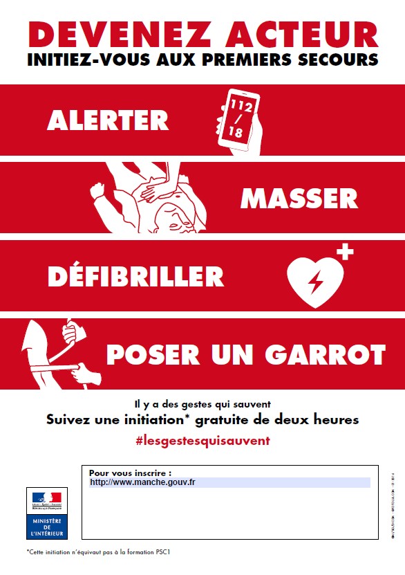 Devenez acteur des gestes qui sauvent