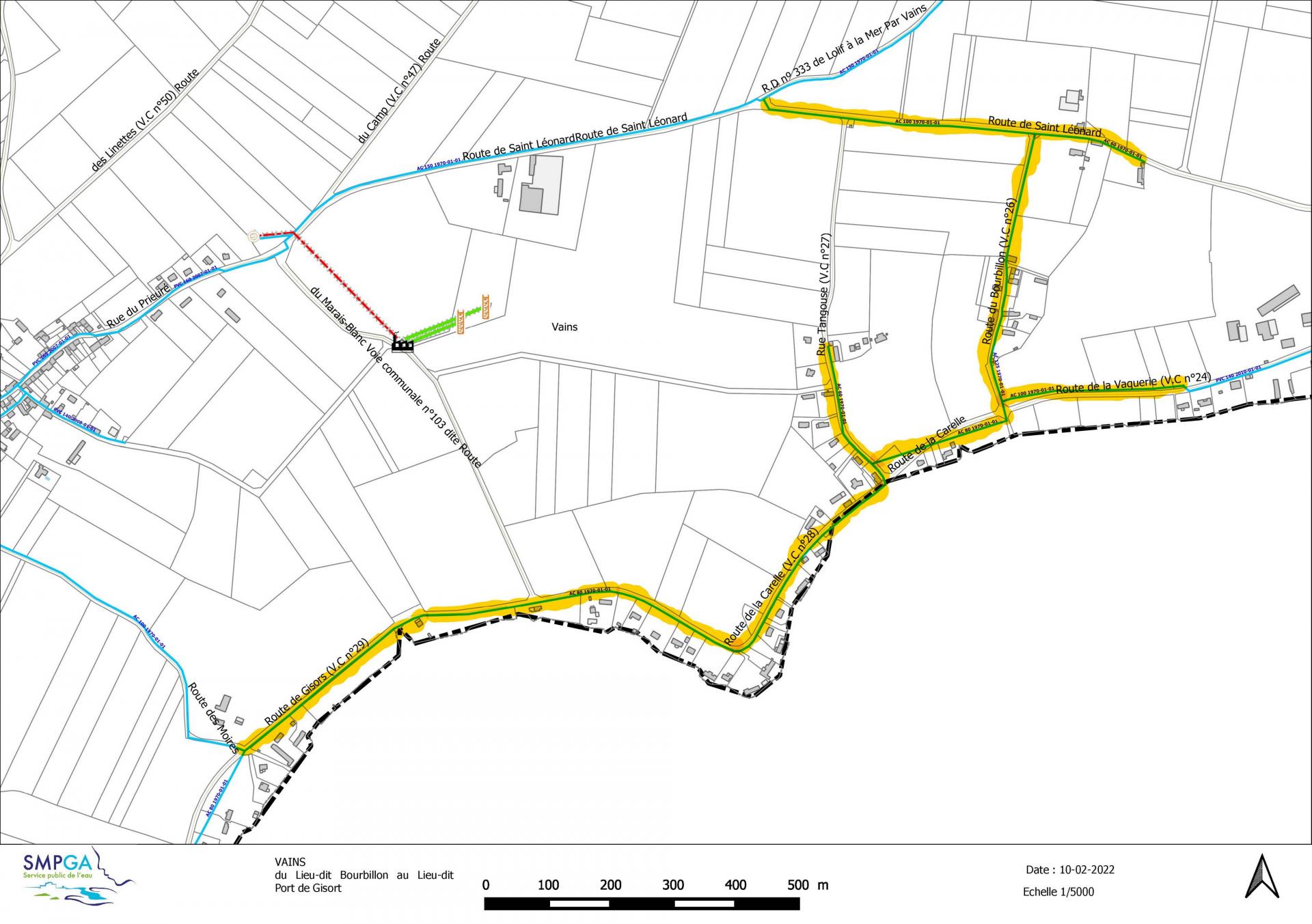 Plan de projet lieux dits vains